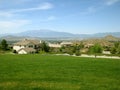 Residential Homes, Moreno Valley Community Park, Moreno Valley, California, USA