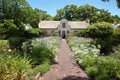 Residential homestead and garden in Vergelegen Royalty Free Stock Photo