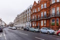 Residential house in Chelsea in winter