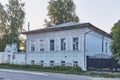 Residential house of 19th century in historical center of Yelabuga, Russia