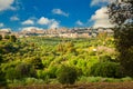 Residential houses of Agrigento Royalty Free Stock Photo