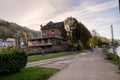 Residential houses in the city of Dinant, Belgium