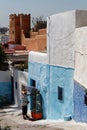 Streets of Kasbah Oudaia in Rabat