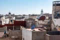 Residential houses in the medina of Essaouira in Morocco Royalty Free Stock Photo