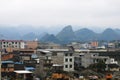 Residential houses in the mountains