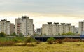 Residential multistory houses Royalty Free Stock Photo