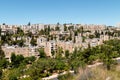 Residential Neighborhood in Jerusalem - Midddle East Royalty Free Stock Photo