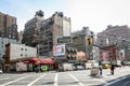 Residential neighborhood in Manhattan Royalty Free Stock Photo