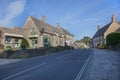 Residential properties in the village of Corfe in Dorset in the United Kingdom Royalty Free Stock Photo