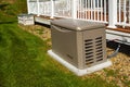 Residential standby generator Royalty Free Stock Photo