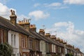 Residential Terrace Houses in Whitstable, Kent, Royalty Free Stock Photo