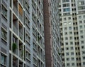 Residential towerblocks in Vietnam Royalty Free Stock Photo