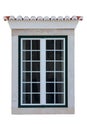 Residential window frame