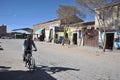 Residents of the city of Uyuni. Royalty Free Stock Photo