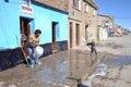 Residents of the city of Uyuni Royalty Free Stock Photo