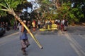 Prepare a procession of ngaben