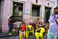 Residents of Salvador. Brazil