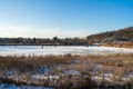 Residents of the urban district of Hellersdorf, Berlin Royalty Free Stock Photo