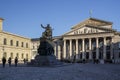 Residenz Theatre and Max Joseph Monument in Munich, Germany, 201
