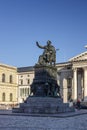 Residenz Theatre and Max Joseph Monument in Munich, Germany, 201