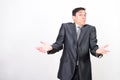 Resigned Man in suit Royalty Free Stock Photo