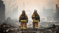 Resilience Amidst the Flames: American Firefighters in Reflection