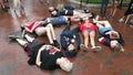 Resist movement at Lafayette Park in Washington DC