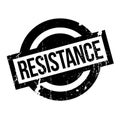 Resistance rubber stamp
