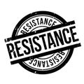 Resistance rubber stamp