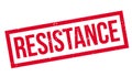 Resistance rubber stamp