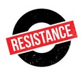 Resistance rubber stamp