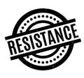 Resistance rubber stamp