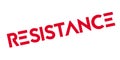 Resistance rubber stamp