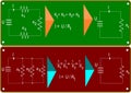 Resistive circuits.