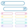 Resize element icons in rounded color ghost buttons