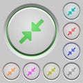 Resize small push buttons