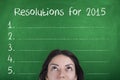 Resolutions Goals for New Year 2015