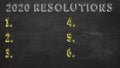 2020 Resolutions, New Year, 2020, Resolutions