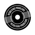 Resolving Problems rubber stamp