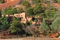 Resort aerial view Royalty Free Stock Photo