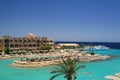 Resort beach in Egypt