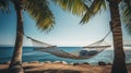 Resort beach sky hammock summer sea relaxation palm tropic paradise vacations ocean