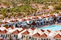 Resort buildings Royalty Free Stock Photo
