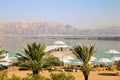 A resort on the dead sea in Israel Royalty Free Stock Photo