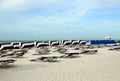 Resort at the Gulf of Mexico, St Pete Beach, Florida Royalty Free Stock Photo