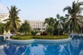 Resort hotel in sanya Royalty Free Stock Photo