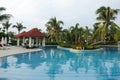 Resort hotel in sanya Royalty Free Stock Photo