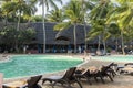 Resort hotel on Zanzibar Island Royalty Free Stock Photo