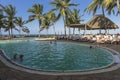 Resort hotel on Zanzibar Island Royalty Free Stock Photo