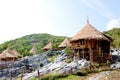 Resort hut in thailand.